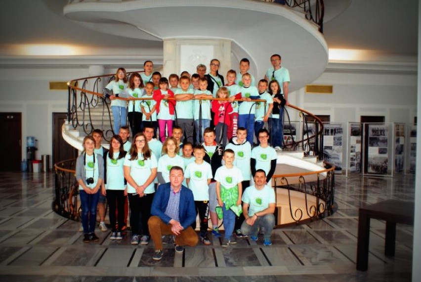 Dzieci z łęczyckiego TPD zwiedziły polskie stolice 