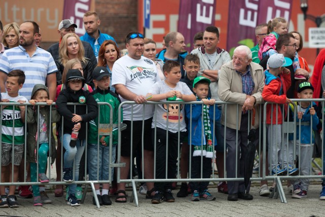 Kibice gdańskiej Lechii mieli okazję spotkać się z kibicami podczas przedsezonowej prezentacji