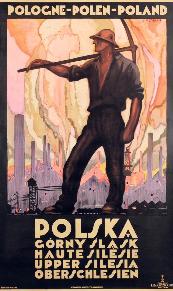 Plakat "Polska. Górny Śląsk" Norblina