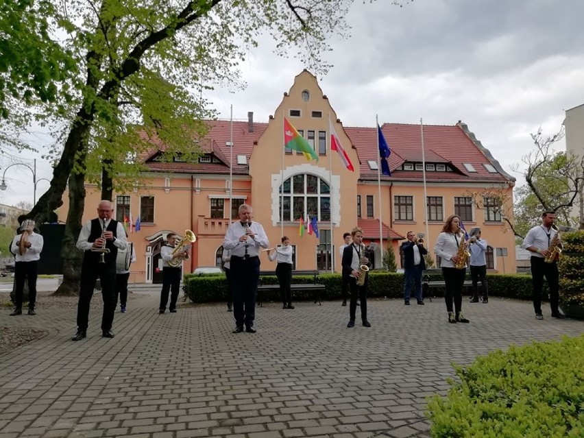 "Oda do radości' w wykonaniu Orkiestry Dętej BPiCK