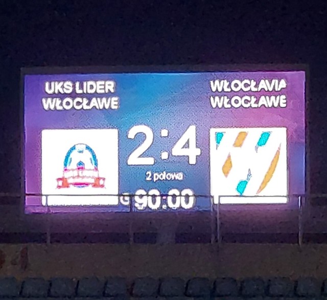 Lider - Włocłavia 2:4