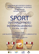 Sopockie Grodzisko przygotowało wystawę poświęconą sportowi - z okazji zbliżających się mistrzostw