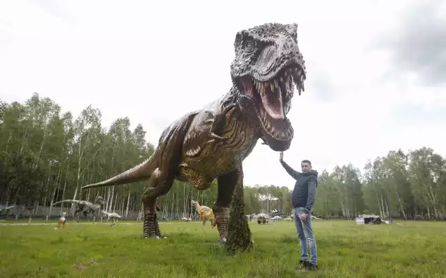 Dinozaury w Kolbuszowej czyli Jurajski Park Brzezóvka.