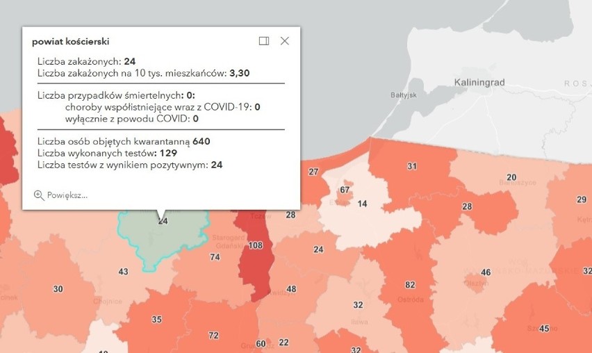 Ponad 1 300 nowych zakażeń koronawirusem na Pomorzu w...