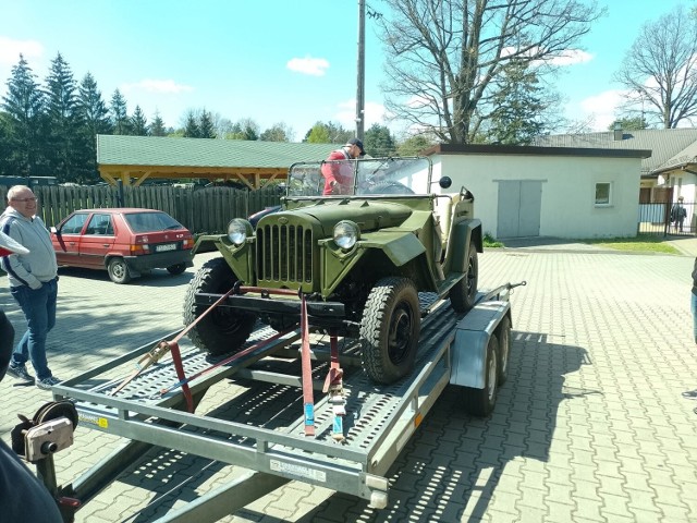 Do Muzeum imienia Orła Białego w Skarżysku - Kamiennej trafił nowy eksponat, samochód GAZ 67B z 1946 roku.