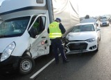 Kowale, gm. Kolbudy. Wypadek na S6. Zderzyły się 3 samochody. Jedna osoba ranna