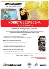 Kobiety bezpieczne na drodze dzięki Bridgestone