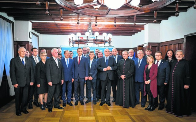 Prezydent RP Andrzej Duda w Pleszewie
