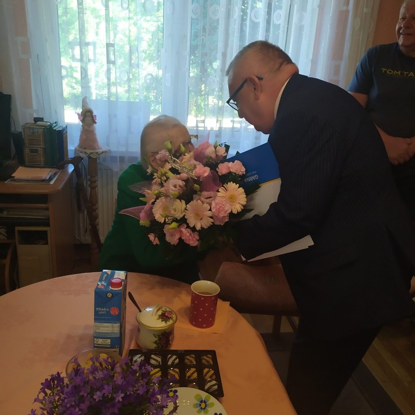 Pani Janina ze Sławnikowic świętowała 100. urodziny