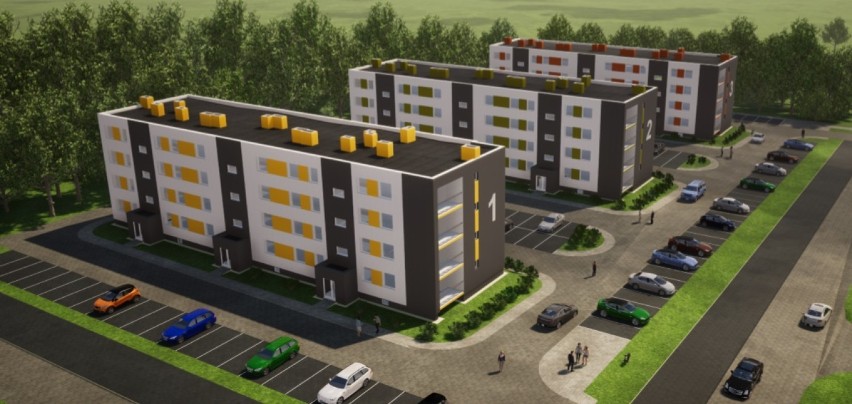 Rusza budowa nowego bloku przy ul. Bocznej w Świebodzinie. Łącznie staną tam trzy nowe budynki
