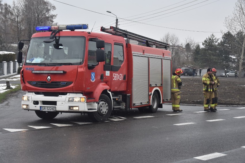 Do wypadku w Leszczynach doszło przy ul. Piekarniczej.