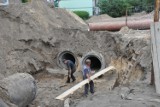 Olkusz: Trwa budowa kanalizacji. Ulice Sosnowa i Jana Pawła II nie będą już zalewane?