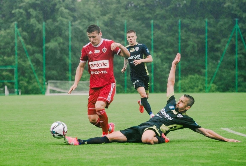 3.07.2021, Arłamów. Sparing: Piast Gliwice - Sandecja Nowy...