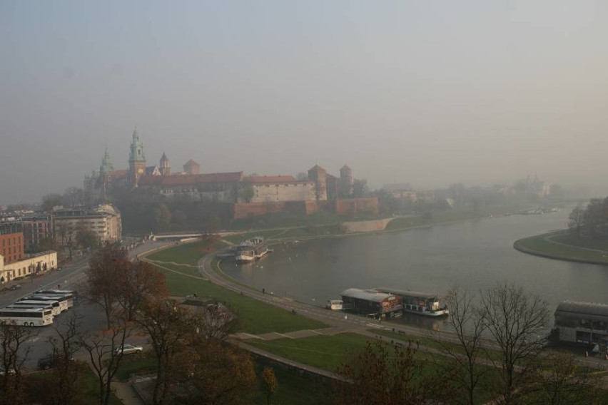 Smog w Krakowie. Fatalny stan powietrza