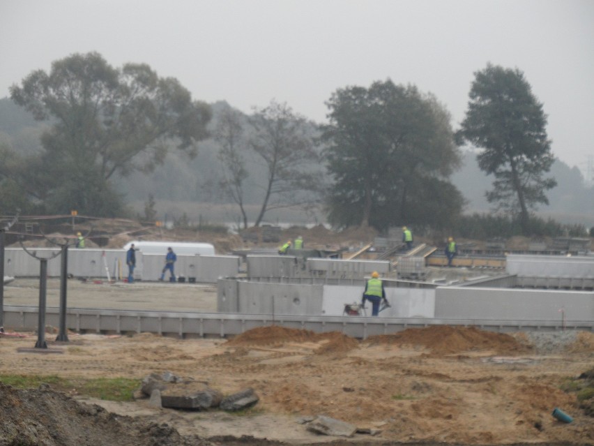 Basen Ruda w Rybniku: Zobacz co się dzieje na placu budowy