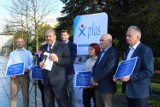 Konferencja prasowa Komitetu Wyborczego Wyborców "Plus" odbyła się w Bełchatowie, ZDJĘCIA