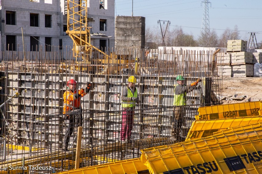 Pod Żarowem rośnie stargardzkie osiedle Harmonia Park. Fotoreportaż Tadeusza Surmy