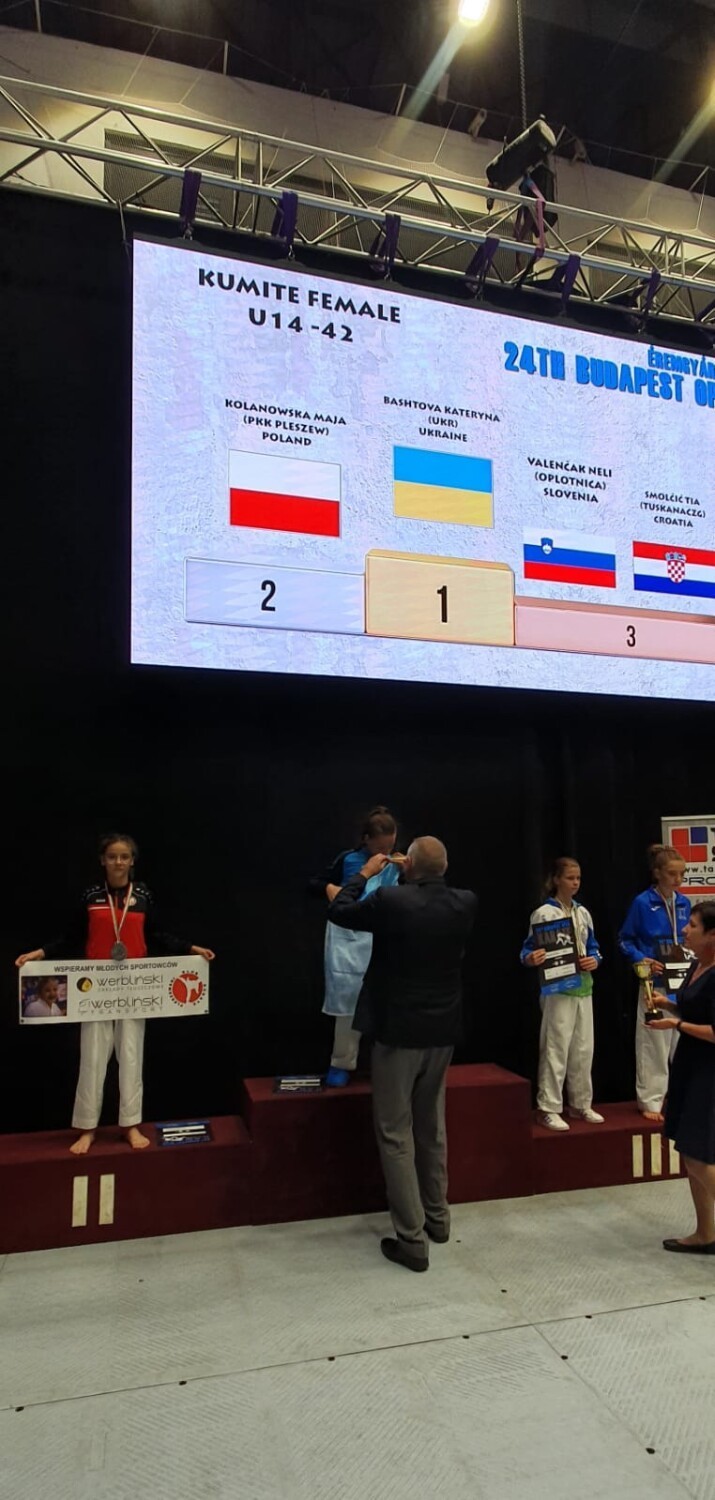 Pleszewscy karatecy wrócili z Węgier z jednym medalem