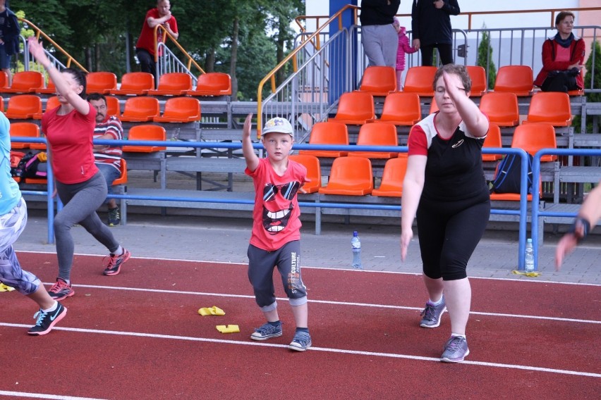 Maraton Fitness na stadionie w Złotowie