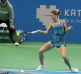 WTA Katowice Open: Magda Linette przegrała z Camilą Giorgi [ZDJĘCIA]