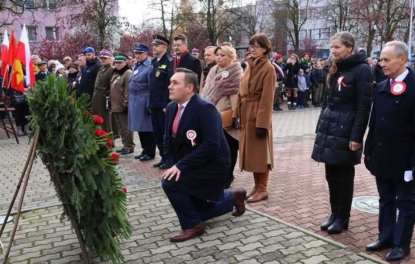 Radośnie i zgodnie! Tak Sokółka świętowała 101 rocznicę odzyskania przez Polskę niepodległości (zdjęcia)