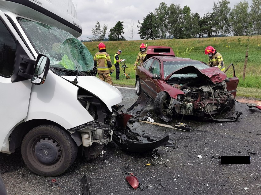Wypadek w Modzerowie w gminie Włocławek