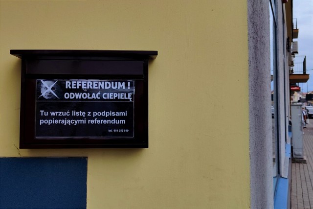 W Tarnowie pojawiły się skrzynki, do których można wrzucać listy z poparciem dla referendum.