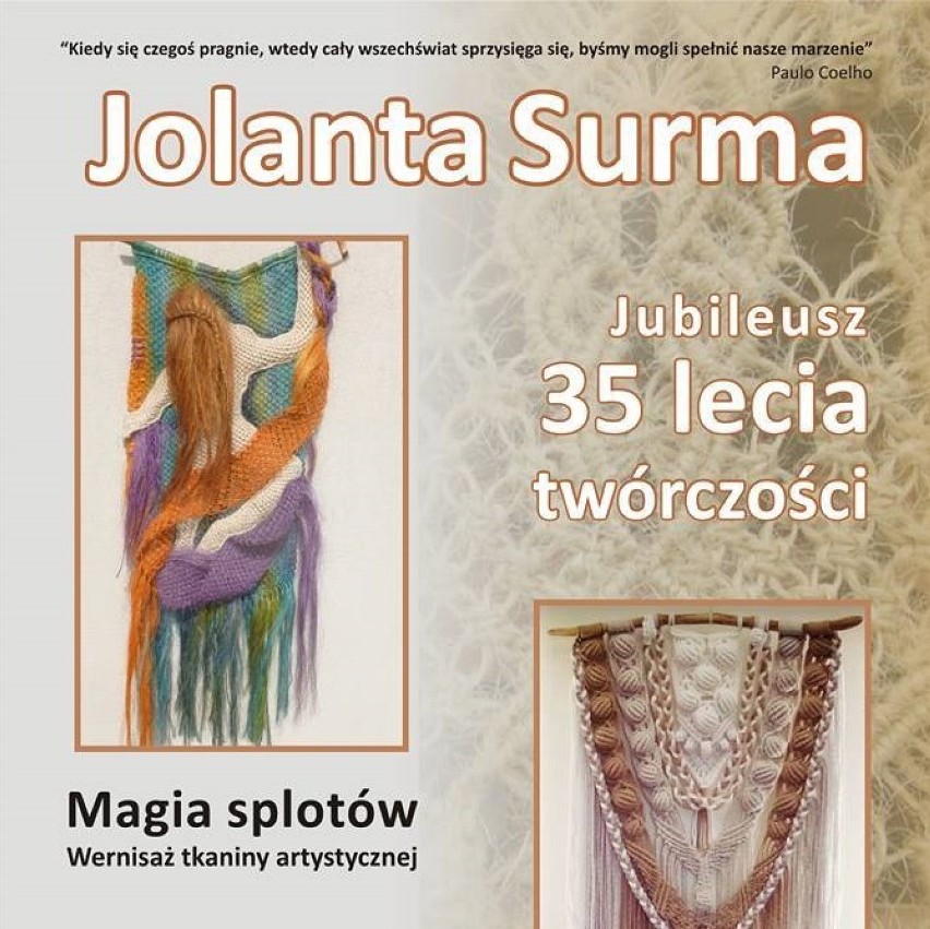 "Magia splotów" na 35 lecie pracy twórczej Jolanty Surmy