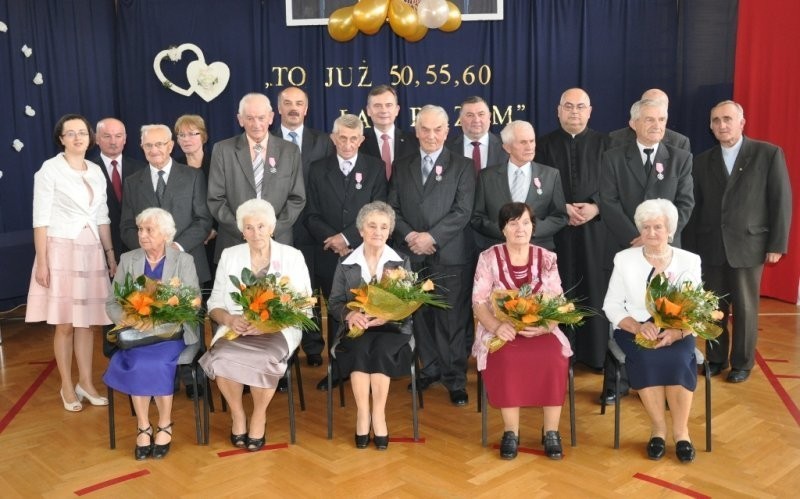 Małżeński jubileusz w Wartkowicach