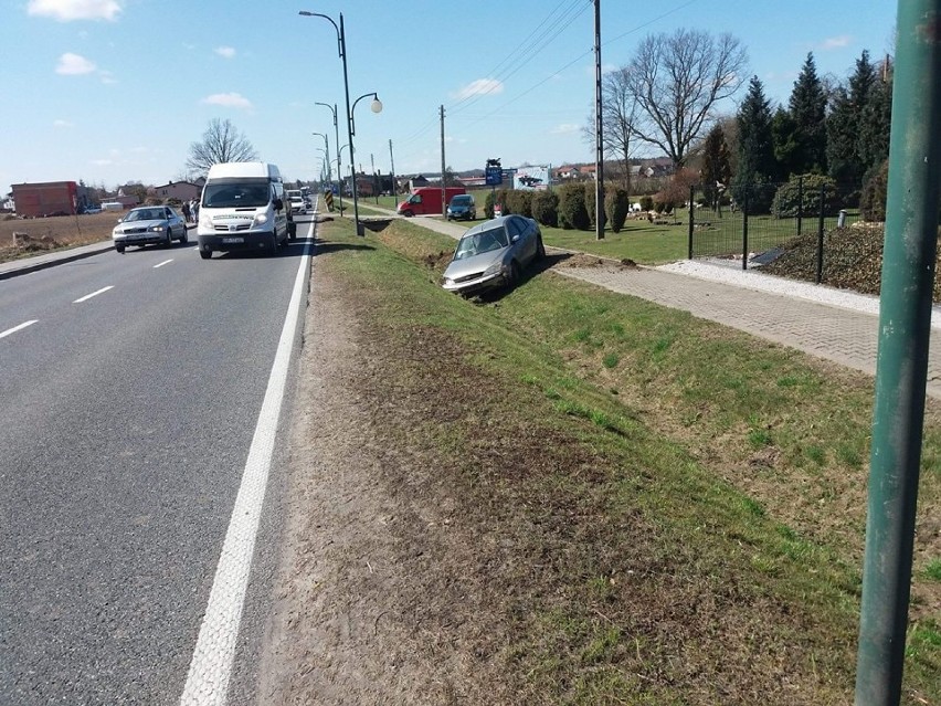 Wypadek na DK 46 w Kochanowicach