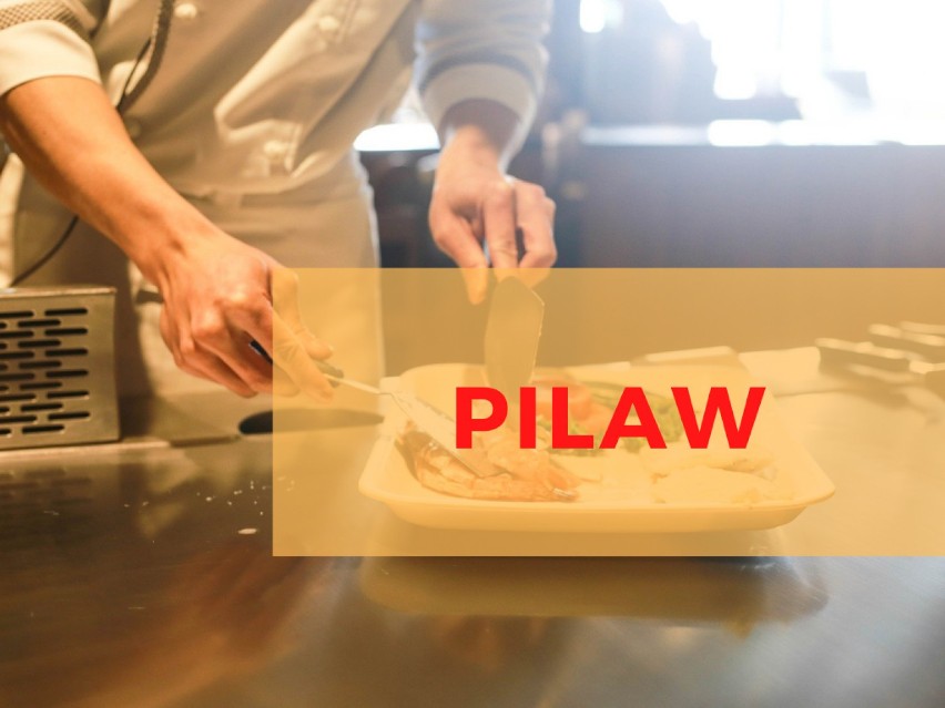 PILAW - tradycyjna potrawa wschodnia, sporządzana z ryżu lub...