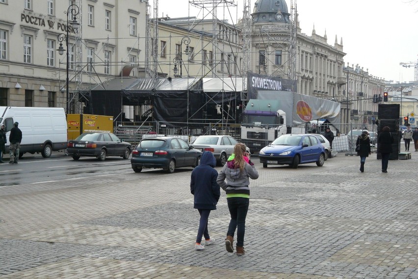 Sylwester w Lublinie: Trwają przygotowania