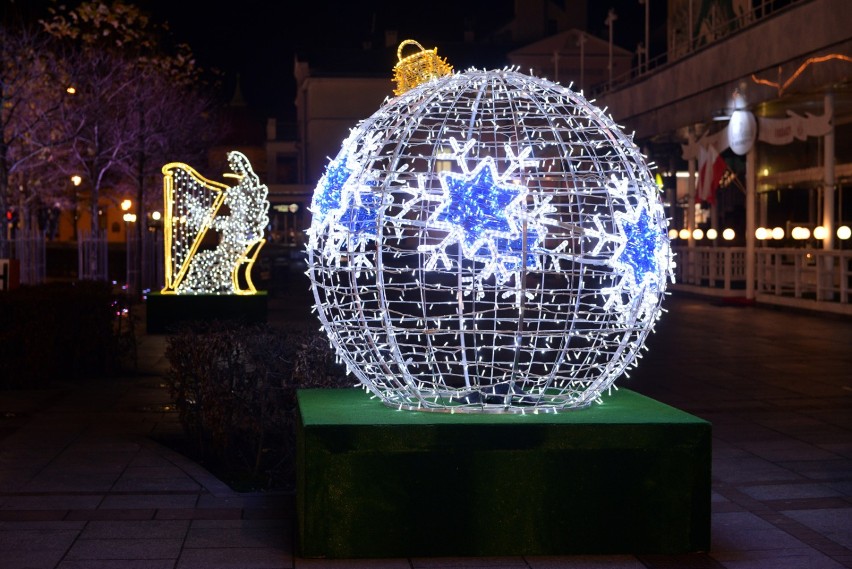 Iluminacje i ozdoby świąteczne w Sopocie