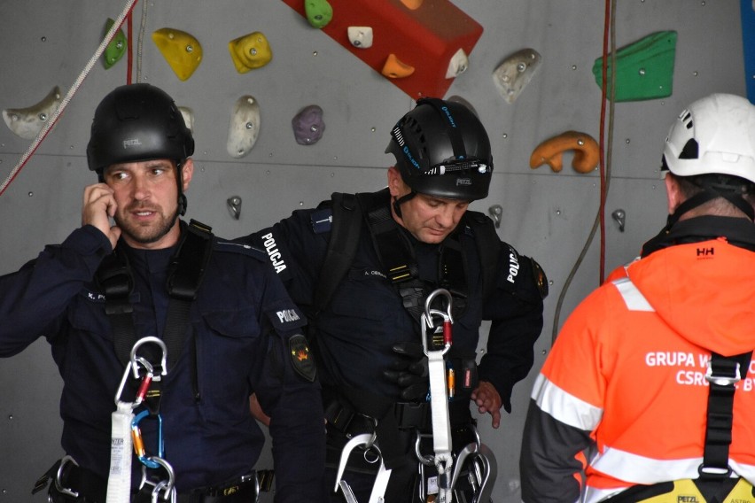 Szkoleniem policjantów zajmą się ratownicy górniczy z CSRG Bytom