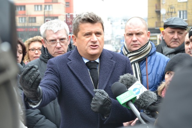 Janusz Palikot w Zabrzu