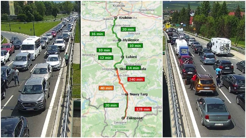 Korki w Małopolsce utworzą się dziś (niedziela, 06.06.2021)...