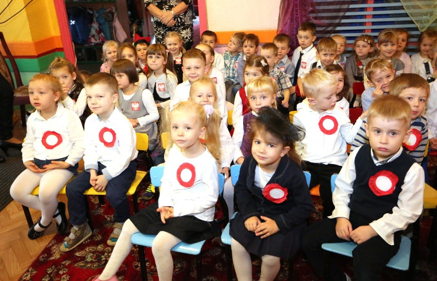Dzień niepodległości w szczecińskim przedszkolu [wideo, zdjęcia]