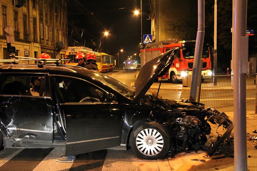 Dzieci poszkodowane w wypadku na Pomorskiej