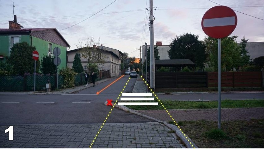 Lubliniec. Zderzenie samochodów przy szkole podstawowej na skrzyżowaniu Sokoła i Szkolnej 