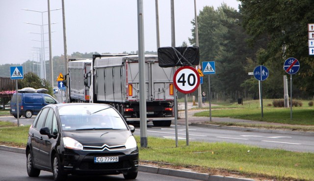 Na fragmencie Trasy Średnicowej w Grudziądzu od 30 września maksymalna prędkość zostanie zwiększona z 80 do 90 km na godzinę