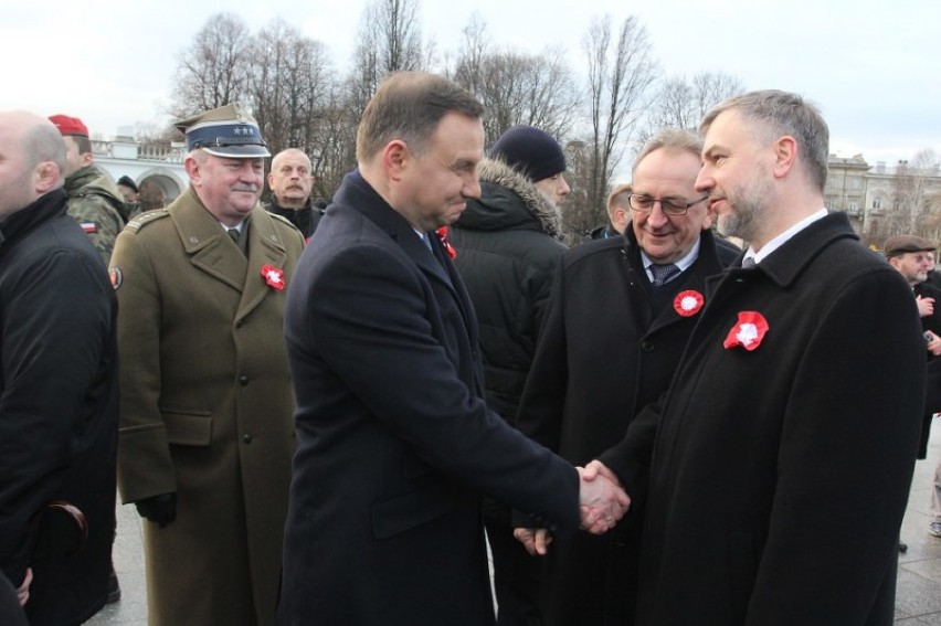 28 grudnia prezydent Andrzej Duda złożył kwiaty przy Grobie...
