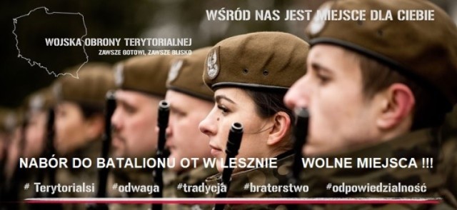 W Lesznie powstaje batalion WOT