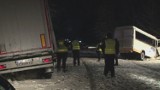 Na trasie koło Ośna Lubuskiego doszło do śmiertelnego wypadku. Zginęła pasażerka autobusu [WIDEO]