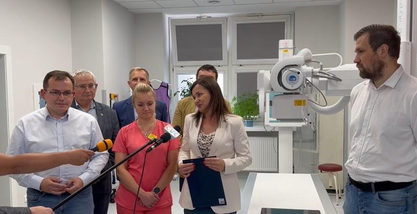 Nowa pracownia RTG w Wieluńskim szpitalu już działa, a w niej aparat za pół mln zł