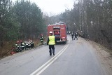 Śmiertelny wypadek na trasie z Sieradza do Burzenina