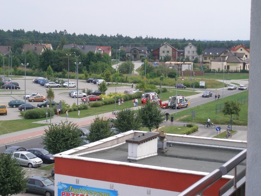 Wypadek koło nowego Szpitalu w Słupsku ( Zdjęcia )