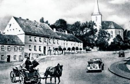 Tak wyglądał międzyborski rynek w 1935 roku