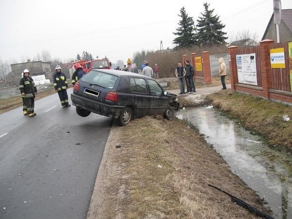 Wypadek w miejscowości Gozdowo