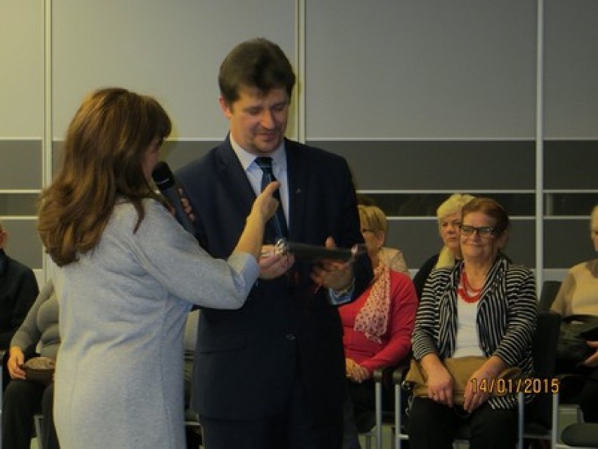 Burmistrz Malborka spotkał się z członkami Uniwersytetu 3 Wieku