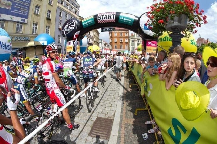W 2012 roku Tour de Pologne startował z wałbrzyskiego Rynku,...